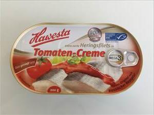 Hawesta Extra Zarte Heringsfilets in Tomaten-Creme