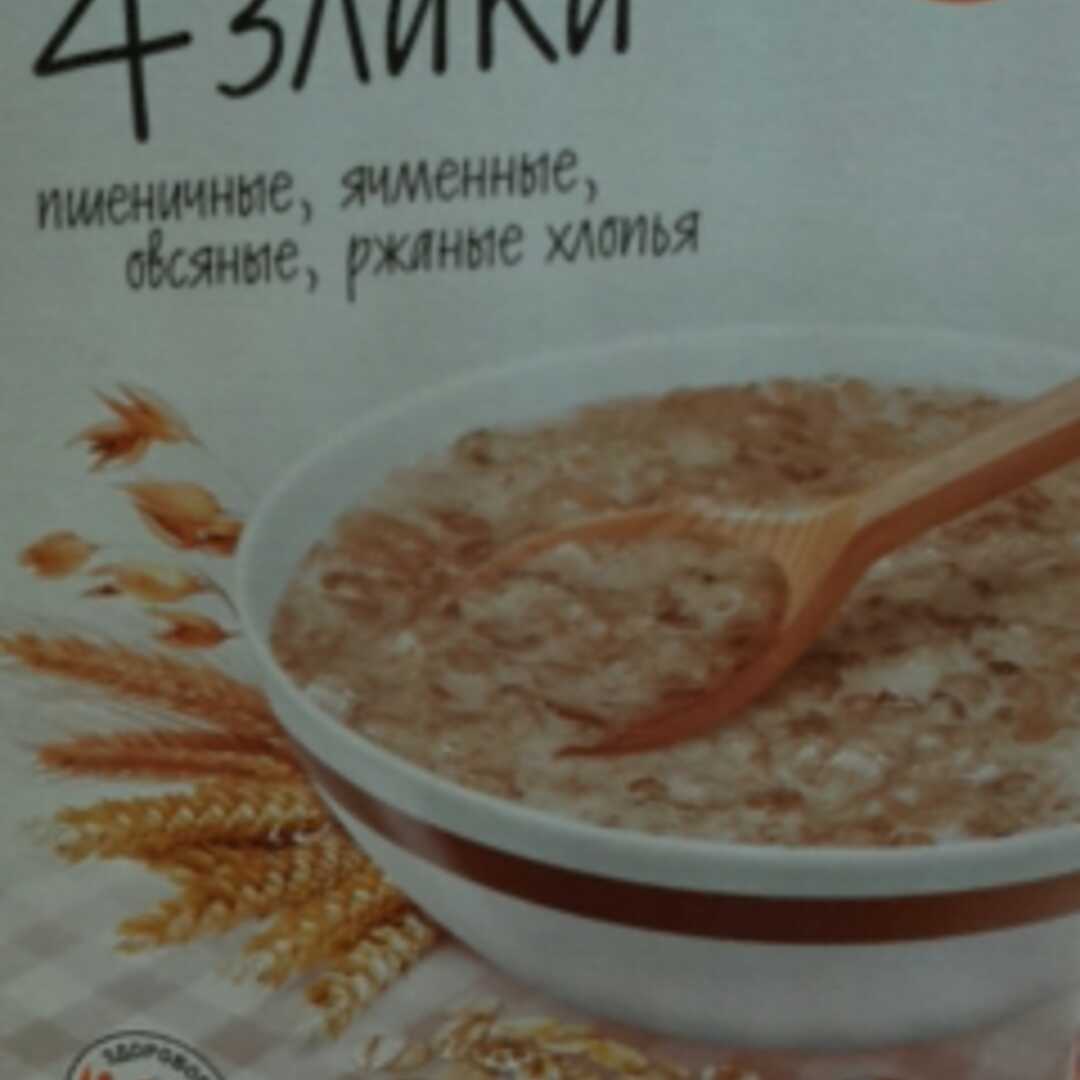 Дикси Хлопья 4 Злака