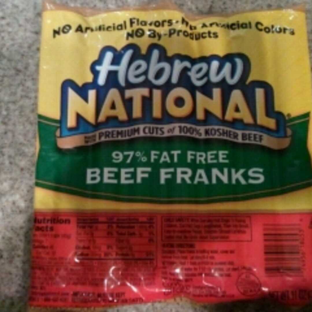 Hebrew National 97% Fat Free Beef Franks