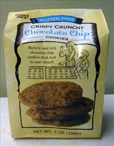 Trader Joe's Gluten Free Crispy Crunchy Chocolate Chip Cookies