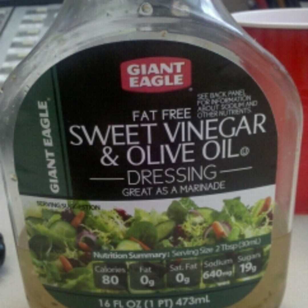 Giant Eagle Fat Free Sweet Vinegar & Olive Oil Salad Dressing