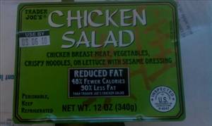 Trader Joe's Reduced Fat Chicken Salad with Dressing