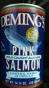 Pink Salmon (Solids with Bone and Liquid, Canned)