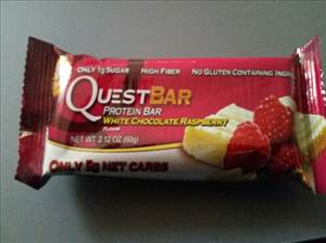 Questbar Protein Bar White Chocolate Raspberry