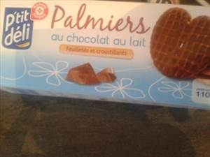 Ptit Deli Palmiers Chocolat au Lait