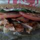 Wendy's Asiago Ranch Flatbread Grilled Chicken Sandwich