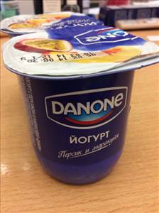 Danone Йогурт с Персиком и Маракуйей