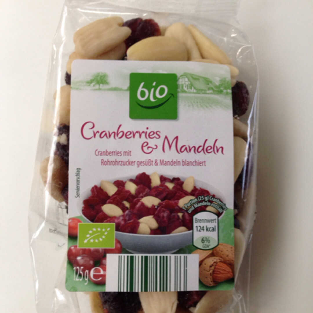 Aldi Bio Cranberries & Mandeln