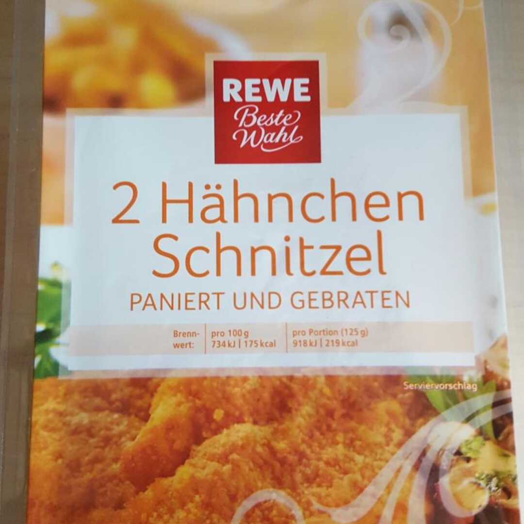 REWE Beste Wahl Hähnchen Schnitzel