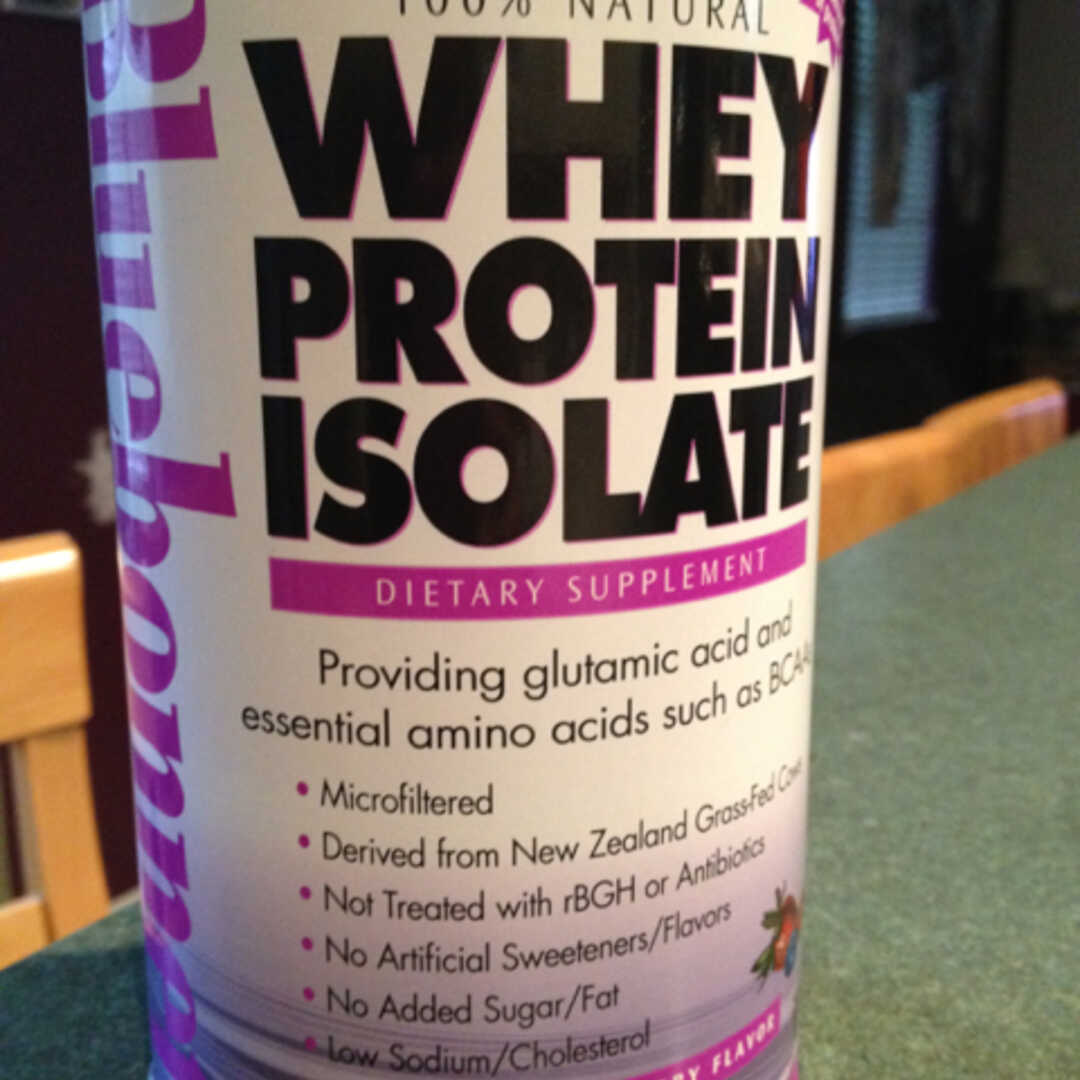 Bluebonnet  Whey Protein Isolate - Mixed Berry
