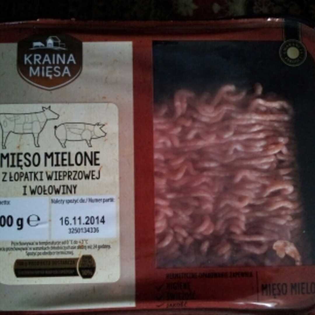 Kraina Mięsa Mięso Mielone z Łopatki Wieprzowej i Wołowiny