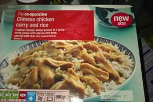 Co-Op Chinese Chicken Curry & Rice
