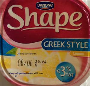 Danone Shape Greek Style Yoghurt
