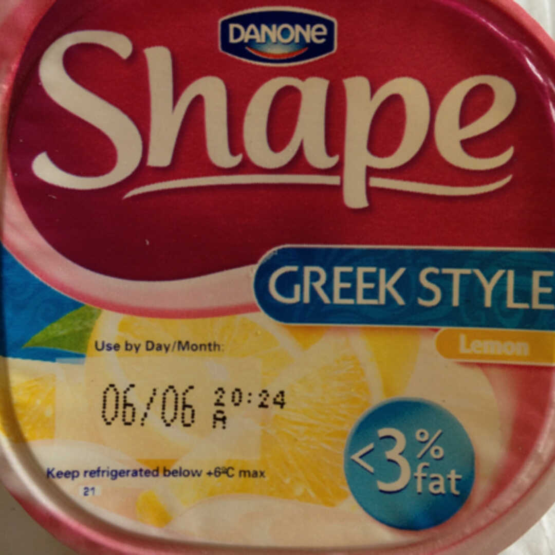 Danone Shape Greek Style Yoghurt