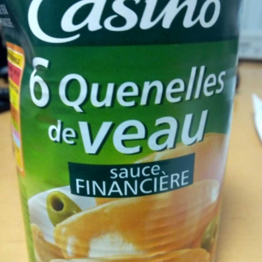 Casino Quenelles de Veau Sauce Financière