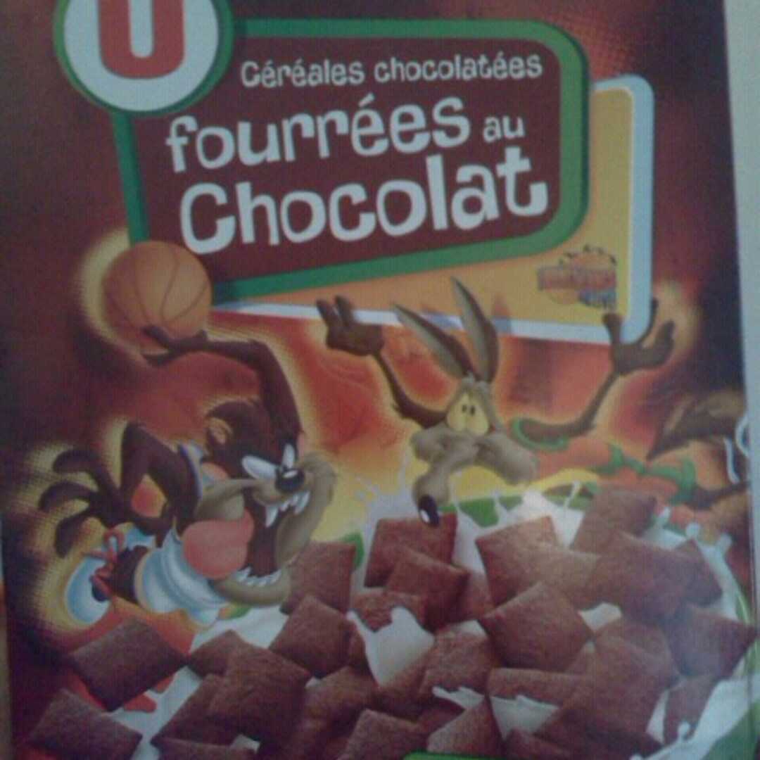 Super U Céréales Chocolatées Fourrées au Chocolat