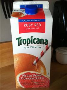 Tropicana Pure Premium Ruby Red Grapefruit Juice