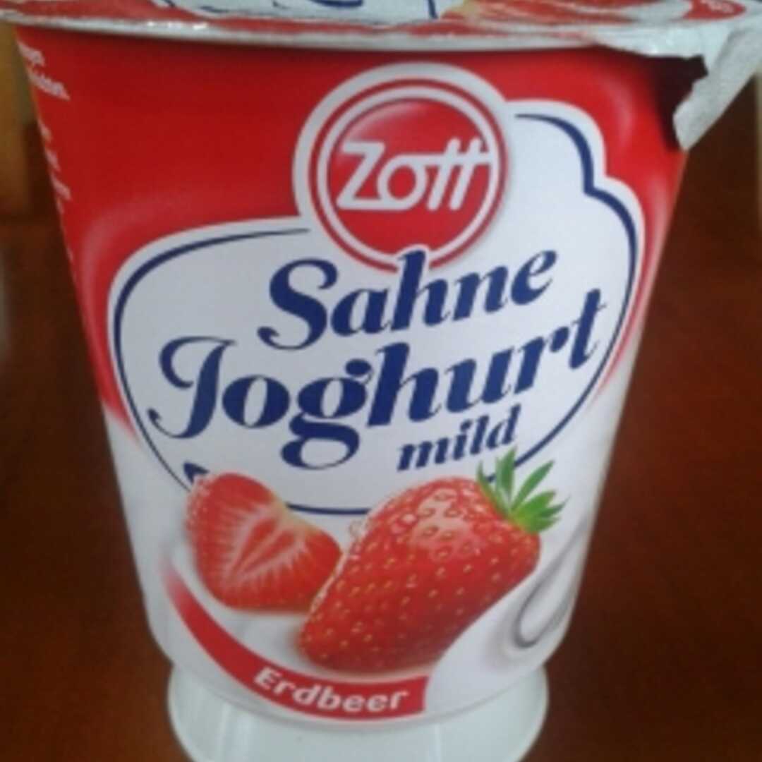 Zott Sahne Joghurt Erdbeere