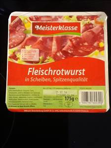 Lidl Fleischrotwurst