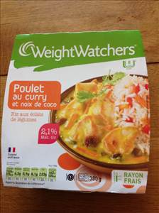 Weight Watchers Poulet au Curry et Noix de Coco Riz aux Éclats de Légumes