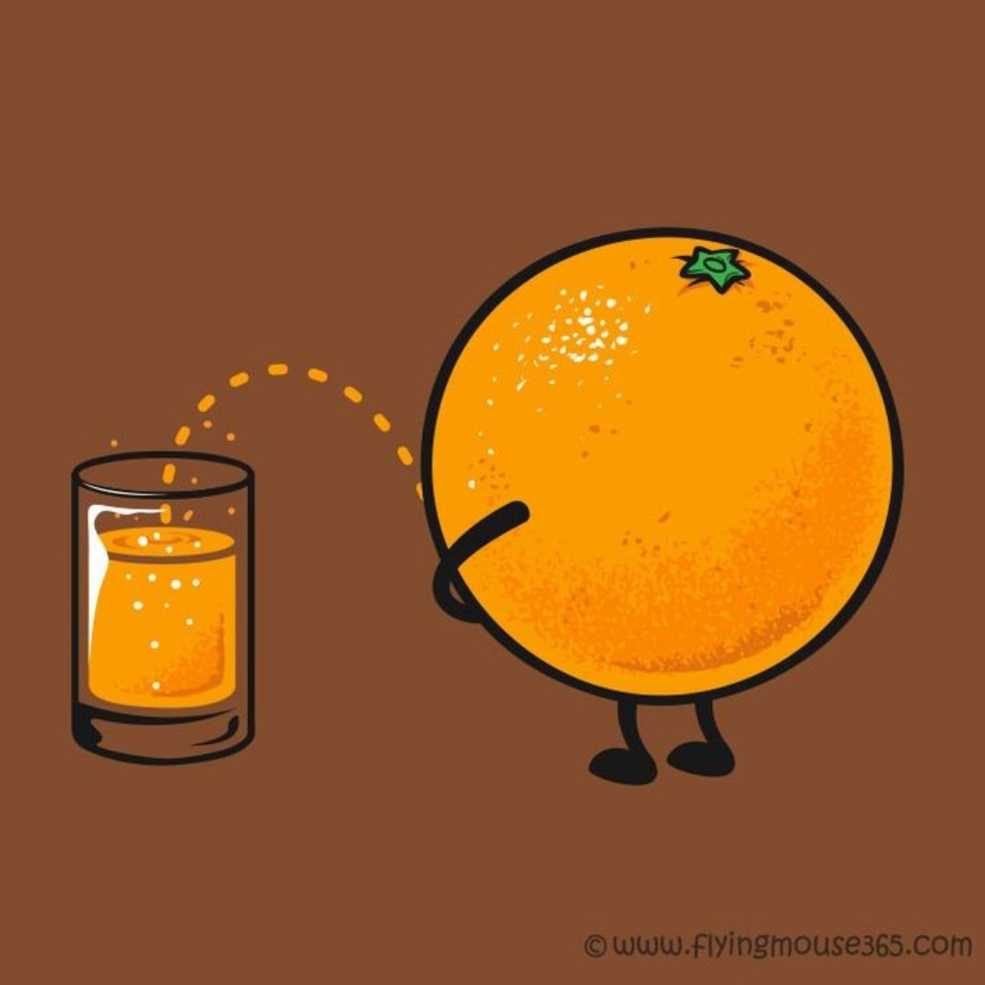 Апельсиновый сок арт