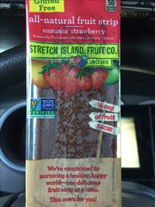 Stretch Island Fruit All-Natural Fruit Strip - Summer Strawberry
