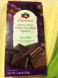 Taste of Inspirations Authentic Belgian Dark Chocolate Squares