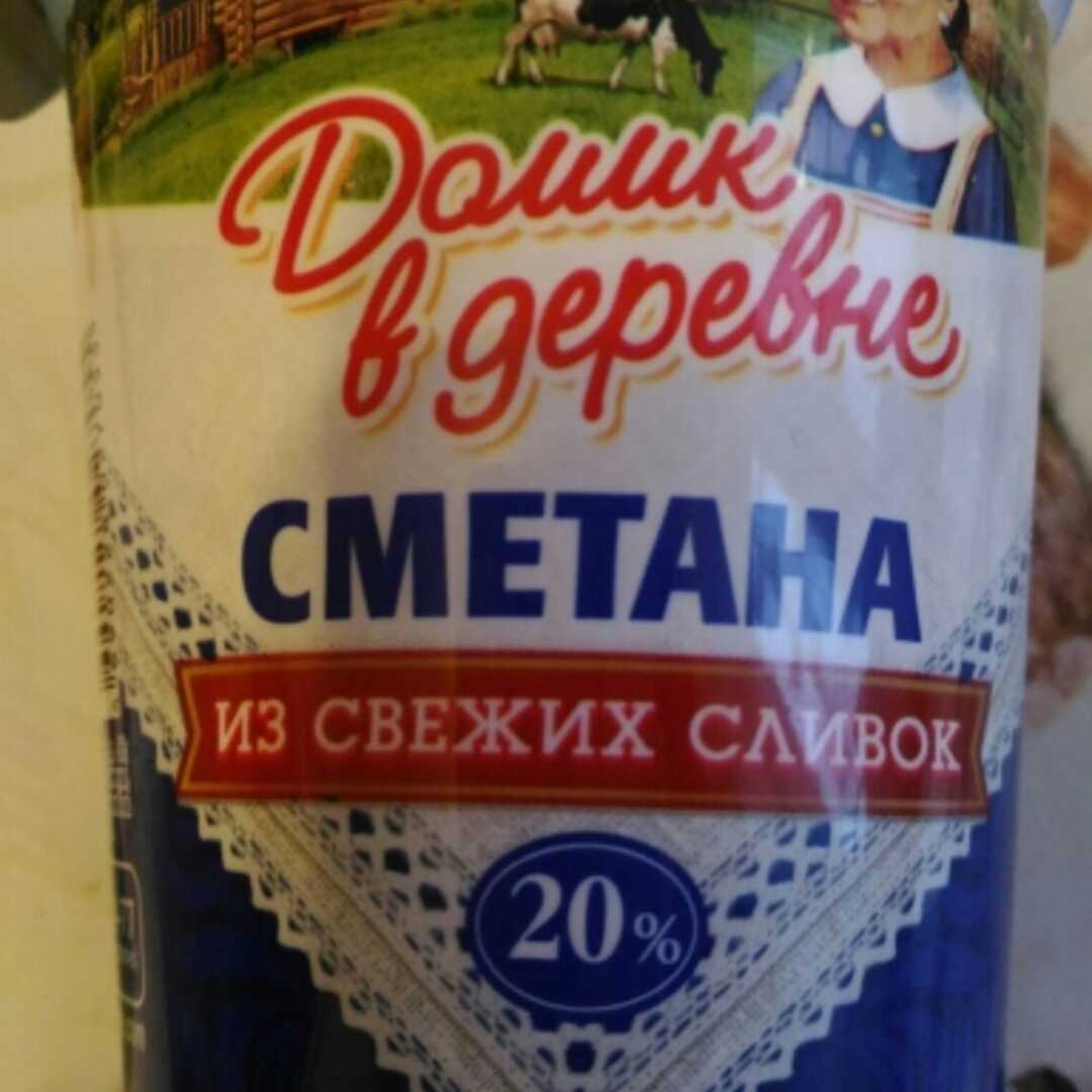 Домик в деревне Сметана 20%