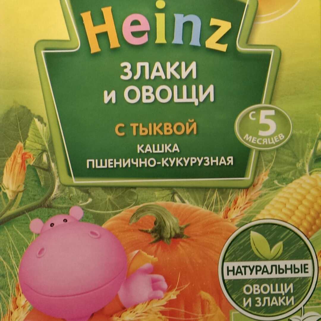 Heinz Кашка Пшенично-Кукурузная с Тыквой