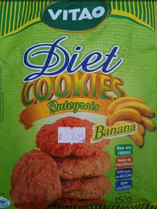 Vitao Diet Cookies Integrais Banana