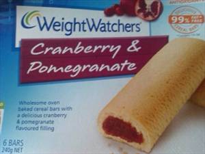 Weight Watchers Cranberry & Pomegranate Bar