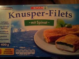SPAR Knusper-Filets mit Spinat