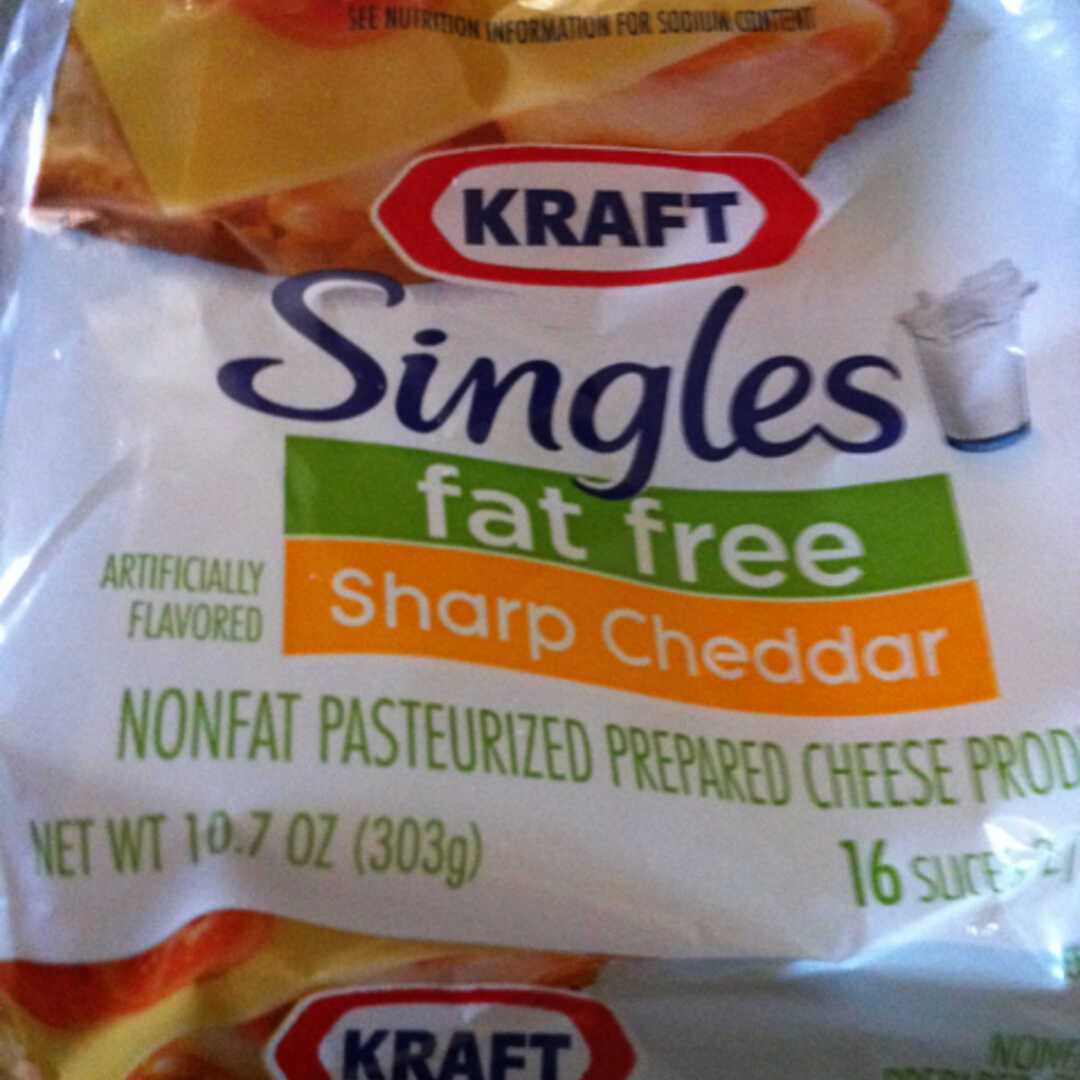 kraft fat free cheese slices