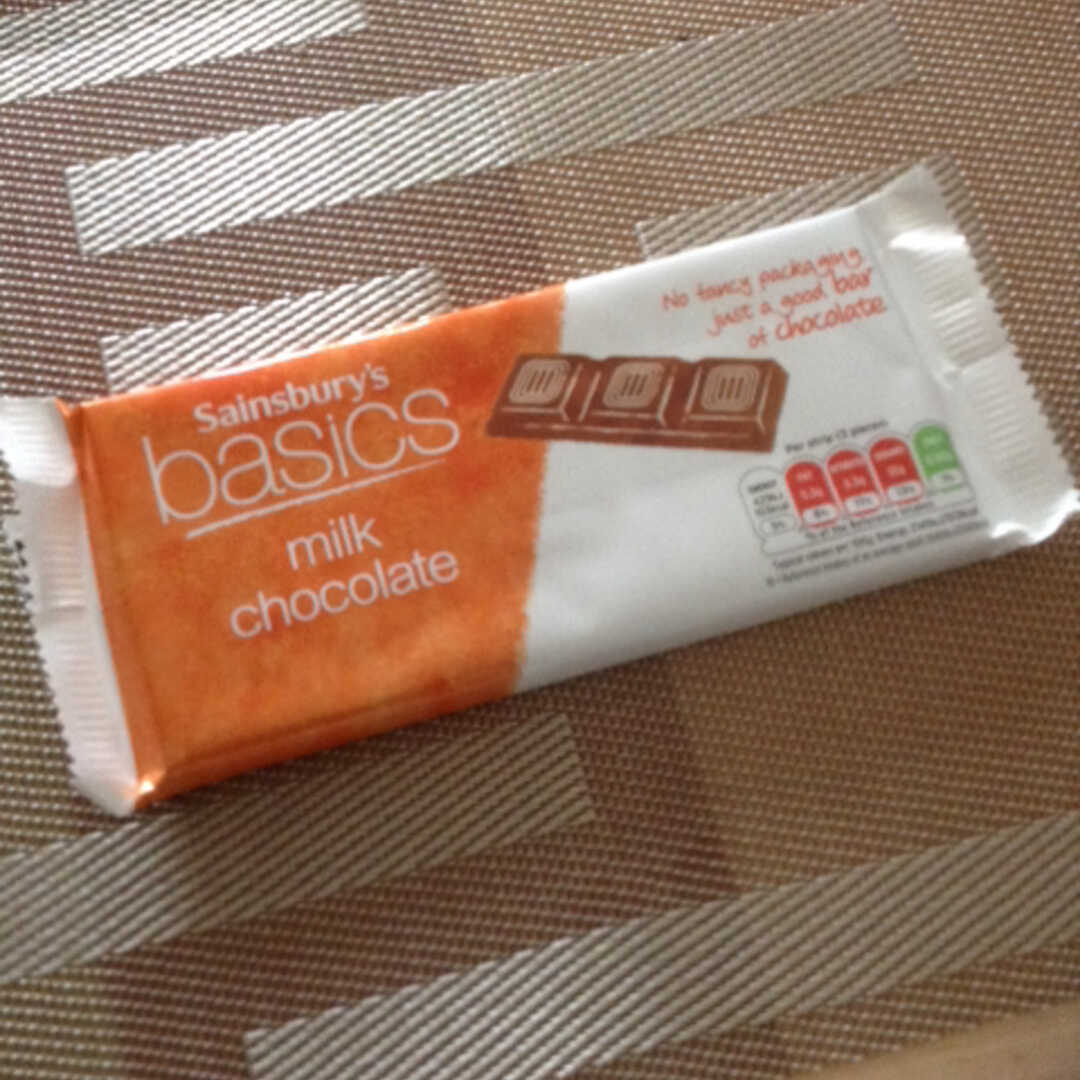 Sainsbury's Basics Milk Chocolate