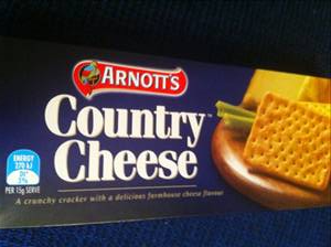 Arnott's Country Cheese Crackers
