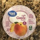 Great Value Peach Light Greek Nonfat Yogurt