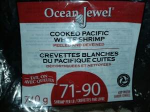 Ocean Jewel Cooked Pacific White Shrimp