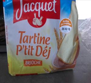 Jacquet Tartine P'tit Déj Brioché