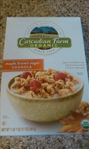Cascadian Farm Organic Maple Brown Sugar Granola Cereal