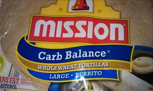 Mission Foods Carb Balance Whole Wheat Tortillas (Burrito Size)