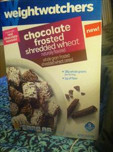 Weight Watchers Chocolate Frosted Shredded Wheat