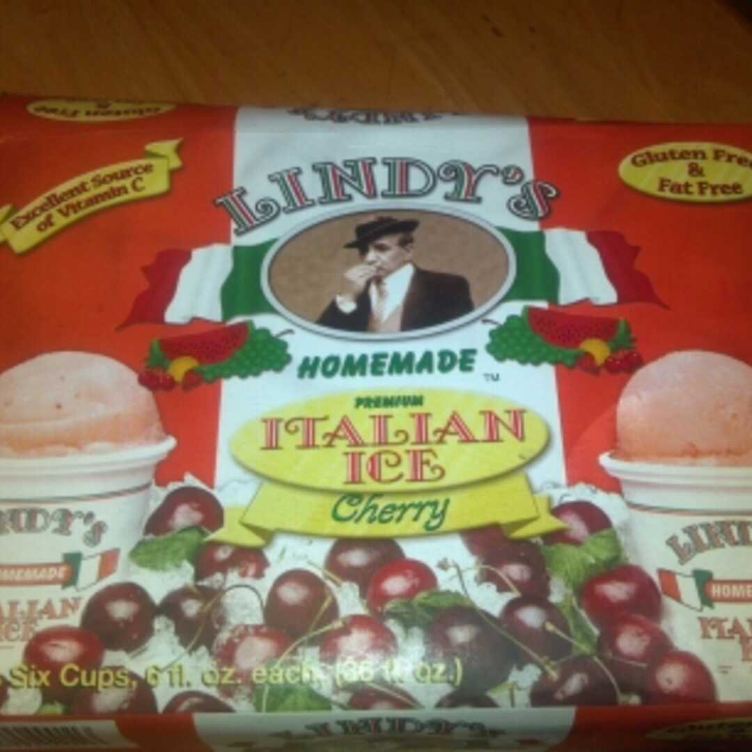 Lindy's Homemade Cherry Italian Ice