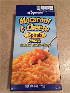 Wegmans Macaroni & Cheese Spirals