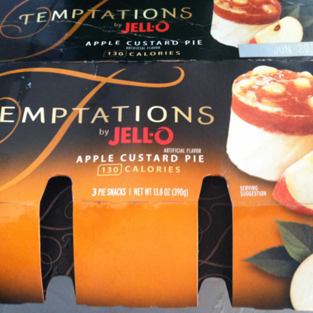 Jell-O Temptations - Apple Custard Pie