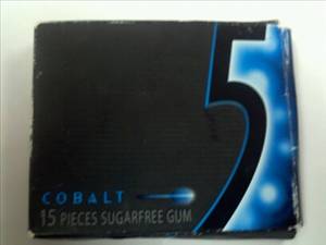 Wrigley 5 Cobalt Sugar Free Chewing Gum