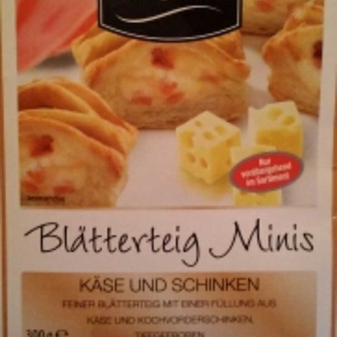 Aldi Blätterteig Minis Käse & Schinken
