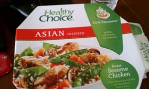 Healthy Choice Cafe Steamers Asian Inspired Sweet Sesame Chicken