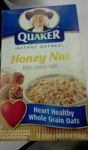 Quaker Instant Oatmeal - Honey Nut