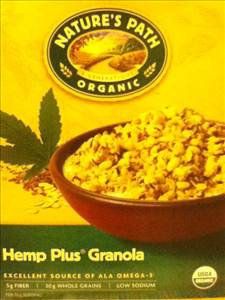 Nature's Path Organic Hemp Plus Granola