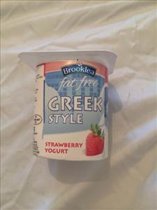 Brooklea Fat Free Greek Style Strawberry Yogurt